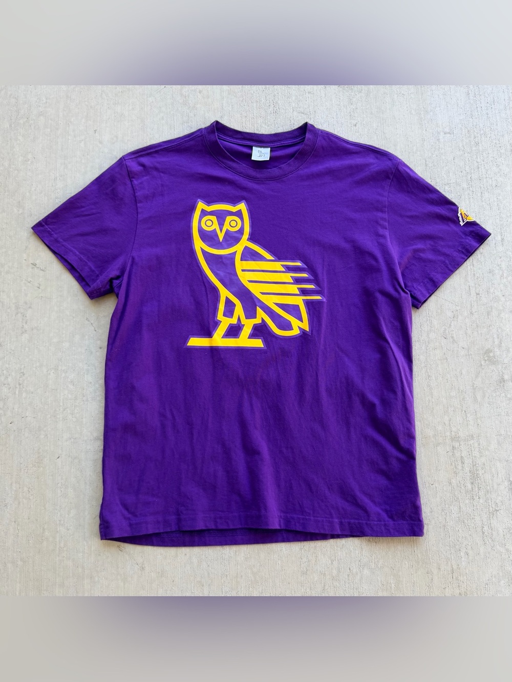 OVO Octobers Very Own T Shirt Los Angeles Lakers Size Large